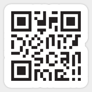 Secret QR Code Sticker